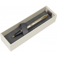 Ручка шариковая Parker IM Brushed Metal позолота трезубец 22232 _TR