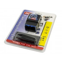 Штамп самонабірний 3-х рядковий 38x14мм Shiny Планета Земля чорний №S-882 