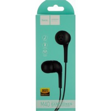 Навушники вакуумні HOCO M40 1,2м black+мікрофон(21)