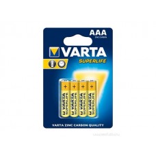 Батарейки Varta Superlife R-03 блистер 4 шт (12) (24)