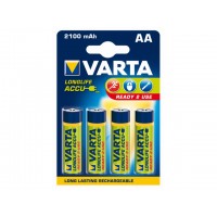 Аккумуляторы Varta Ni-Mh (R-06, 2100 mAh) блистер 4 шт (10)