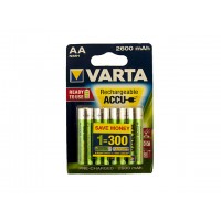 Аккумуляторы Varta R2U Ni-Mh (R-06, 2600 mAh) блистер 4 шт