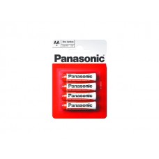 Батарейки Panasonic zinc carbon R-06 блистер 4 шт (12) (60)