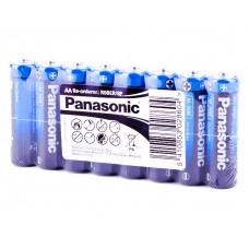 Батарейки Panasonic zinc carbon R-06 плівка 8 шт (6) (30)