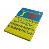 Книга канцелярська А4 176 аркушів клітинка Тетрада тверда обкладинка 12870