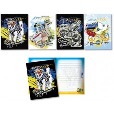 Блокнот A6 40 аркушів Апельсин (16) №БСАА-А6-40   