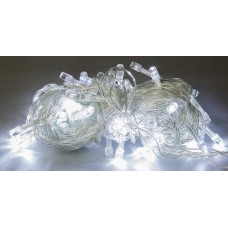 Гірлянда електрична String 100 LED неон білий, прозорий провід L-8 м (100) K-03/1110-03