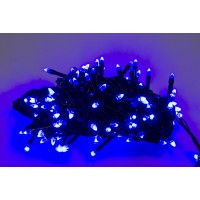 Гірлянда електрична String Конус 200 LED синій, чорний провід (100) K-417/1220-02