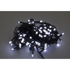 Гирлянда электрическая String Конус 200 LED белый, черный провод (100) 1220-03