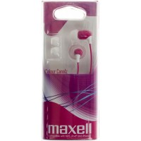 Наушники вакуумные Maxell color canalz-pink 303440