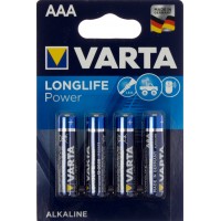 Батарейки Varta high energy longlife power LR-03 блістер 4 шт (10) (50)