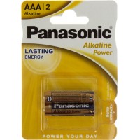 Батарейки Panasonic Alkaline Power LR-03 блістер 2 шт (12)