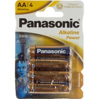 Батарейки Panasonic Alkaline Power LR-06 блістер 4 шт (12) (60)