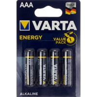 Батарейки Varta energy LR-03 блистер 4 шт (10)