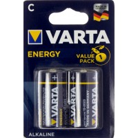 Батарейки Varta energy LR-14 / блистер 2 шт (10)