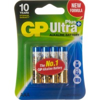 Батарейки GP Ultra Plus 24AUPHM-2UE4 LR-03 блістер 4 шт (10) (80)