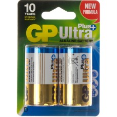 Батарейки GP Ultra Plus 13AUP-U2 LR-20 блістер 2 шт (10) (80)