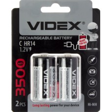 Акумулятори Videx (HR-14, 3500 mAh) блістер 2 шт