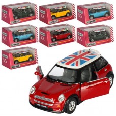 Машина металева Mini Cooper S Kinsmart в коробці (24) (96) KT-5059-WF 