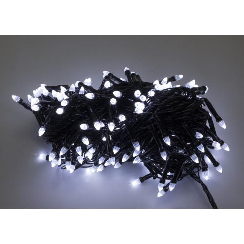 Гірлянда електрична String Конус 300 LED білий, чорний провід L-19 м (60) 1230-03