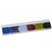 Акварель 6 цветов Конотоп пластиковая упаковка (45)(540)