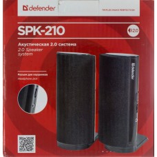 АС 2.0 Defender SPK-210 2x2W black 65210