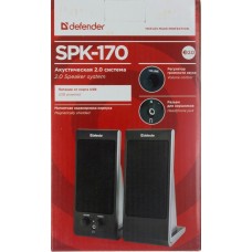 АС 2.0 Defender SPK-170 2x2W USB black