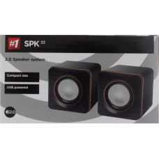 АС 2.0 Defender SPK-33 5W USB black 65633