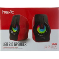 АС 2.0 Havit HV-SK586 USB red 2663