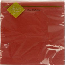 Серветки столові ТМ Luxy 3-х шарові 20 шт червоні (15) 3065