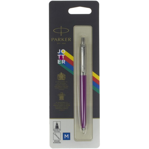 Ручка шариковая Parker Jotter Plastic Magenta  блистер 15536