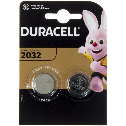 Батарейка Duracell CR2032/2bl (2) l (20)  