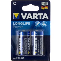 Батарейки Varta high energy longlife power LR-14 блистер 2 шт (10) (100)