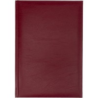 Ежедневник A5 Economix недатированный Alegra бордо E21749-18