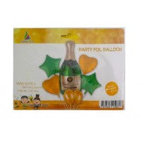 Набір кульок повітряних Pelican Пляшка шампанського 5 шт (1) 836922 