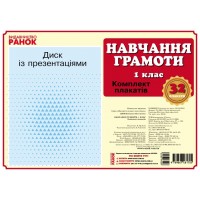 Набір плакатів Навчання грамоти 1 клас НУШ українською Ранок (16) Н100039У   