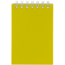 Блокнот на пружині А7 картонна обкладинка 40 аркушів без ліновки Рюкзачок УФ-лак флуоресцентний (20) ЗП-23