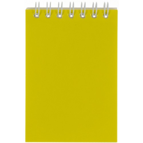 Блокнот на пружині А7 картонна обкладинка 40 аркушів без ліновки Рюкзачок УФ-лак флуоресцентний (20) ЗП-23