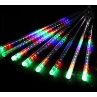 Гирлянда-сосулька электрическая LED Stick color прозрачный силиконовый провод L-50 см 8 шт 2873