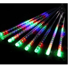 Гирлянда-сосулька электрическая LED Stick color прозрачный силиконовый провод L-50 см 8 шт 2873