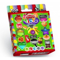 Набор креативного творчества Master Do тесто для лепки, 12 цветовх20 гр DankoToys (20) TMD-02-04