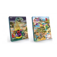 Набор креативного творчества DankoToys Dino Land 7в1 (5) DL-01-01U 