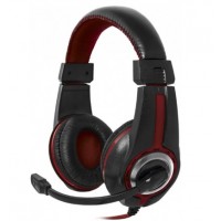 Навушники Defender Warhead G-185 2 м black/red+ мікрофон