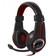 Навушники Defender Warhead G-185 2 м black/red+ мікрофон