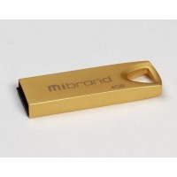 Флеш-пам`ять 4GB Mibrand Taipan USB 2.0 gold 1372  