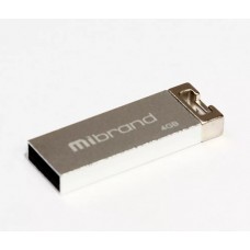 Флэш-память 4 GB Mibrand Chamelion USB 2.0 silver 1518