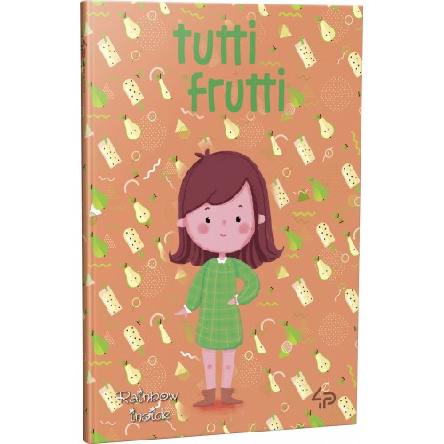 Блокнот A6 48 листов без линовки Profiplan Tutti Frutti pear 901395 