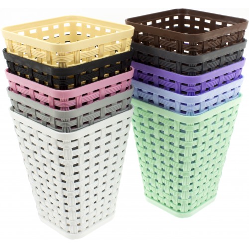 Стакан для ручек Ротанг 87х87х120мм БП-339