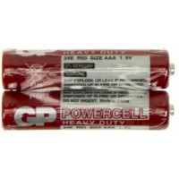 Батарейки GP Power cell червоні 24ER-2S2 R-03 плівка 2 шт (20) (100) (500)