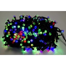 Гирлянда электрическая Рубин 500 LED Multicolor, черный провод L-28м 1285-54